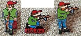C631  3er Pin Set Armbrust Schützen Biel Nr. 0517/1000