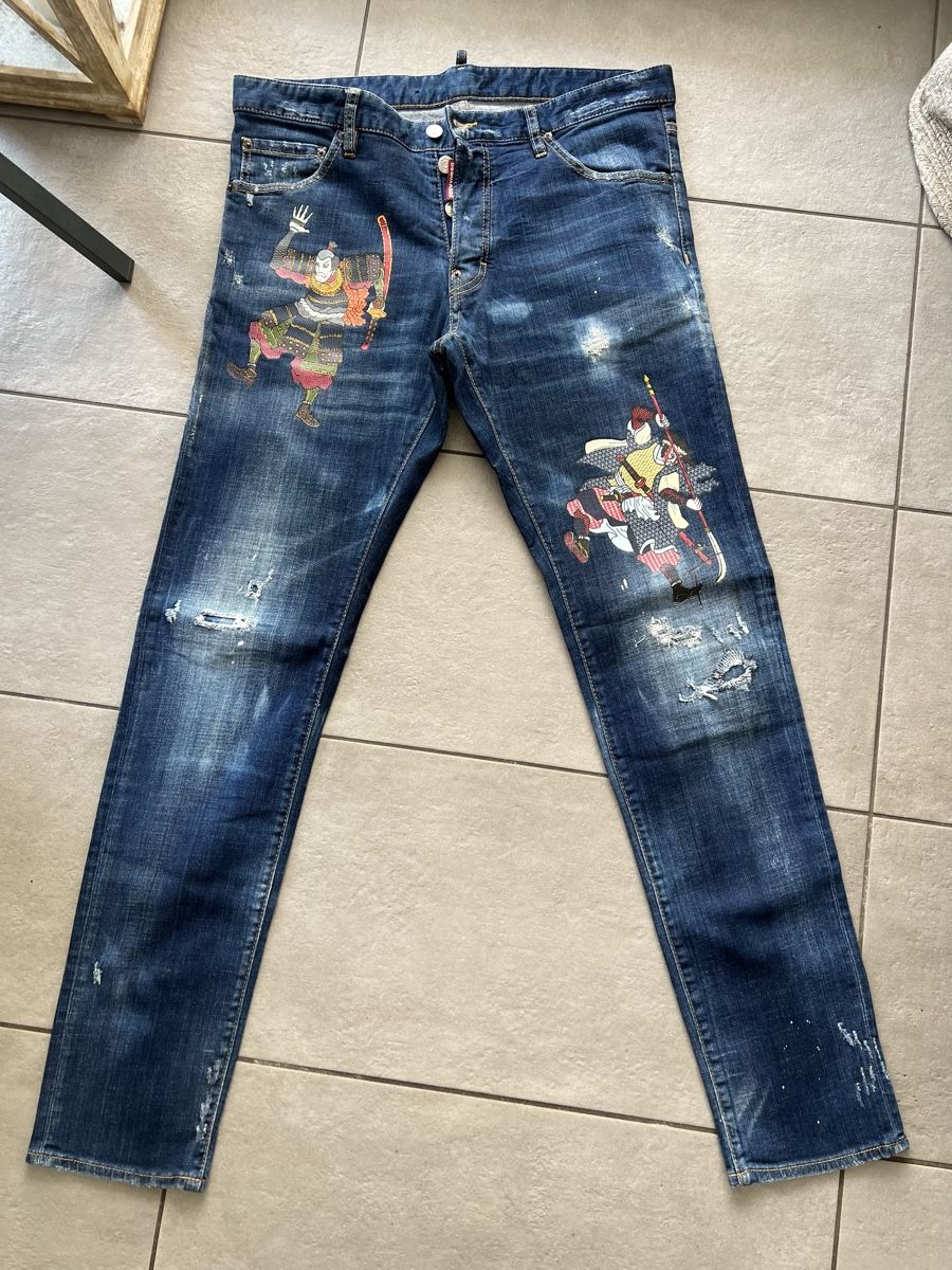 Dsquared2 Jeans: Dsquared2 Samurai jeans uomo 52 – Usato da Mendrisio venduto da fly_9wzx 4
