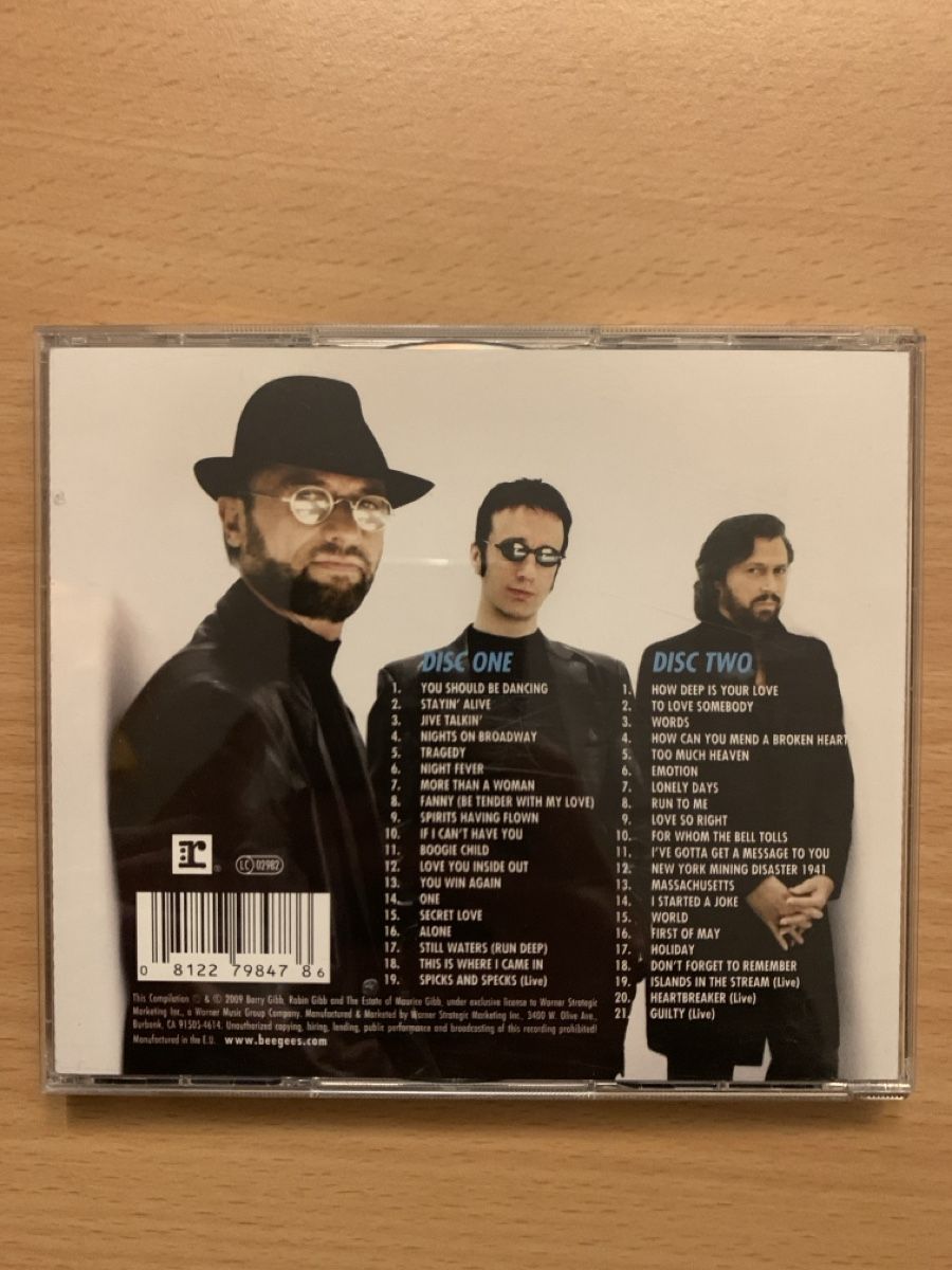 CD: Double CD The Ultimate Bee Gees, compilation – Usato da Salavaux venduto da Lune_Diurne 1