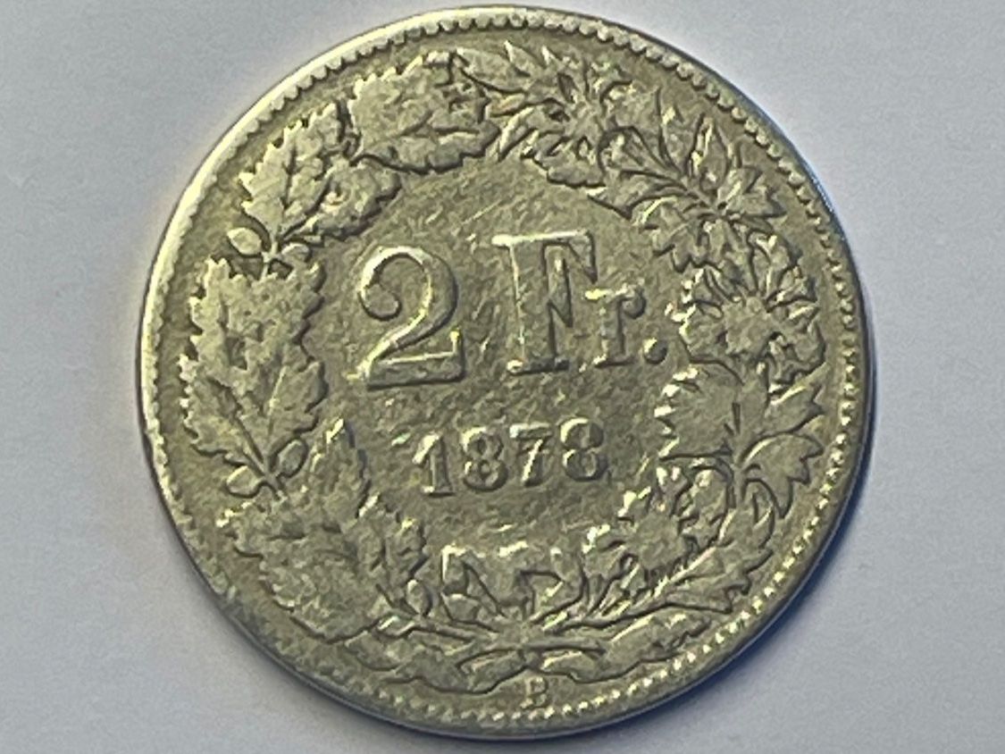 Tutti le monete: 2 Fr 1878 – Usato da Erlach venduto da rsci