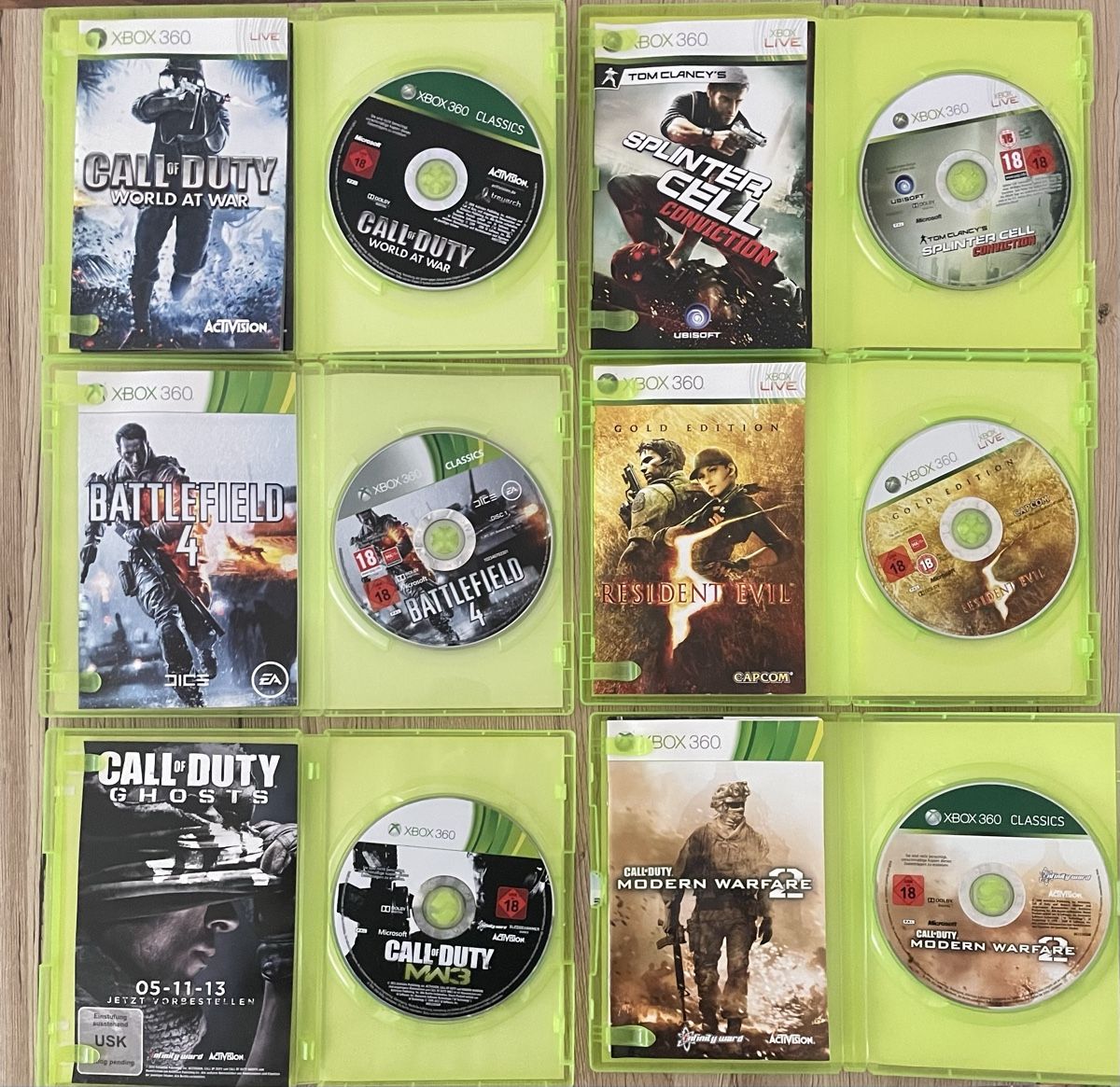 Microsoft Konsolen: MICROSOFT XBOX 360 mit Spielen – Gebraucht aus Plons von wartauchris 8