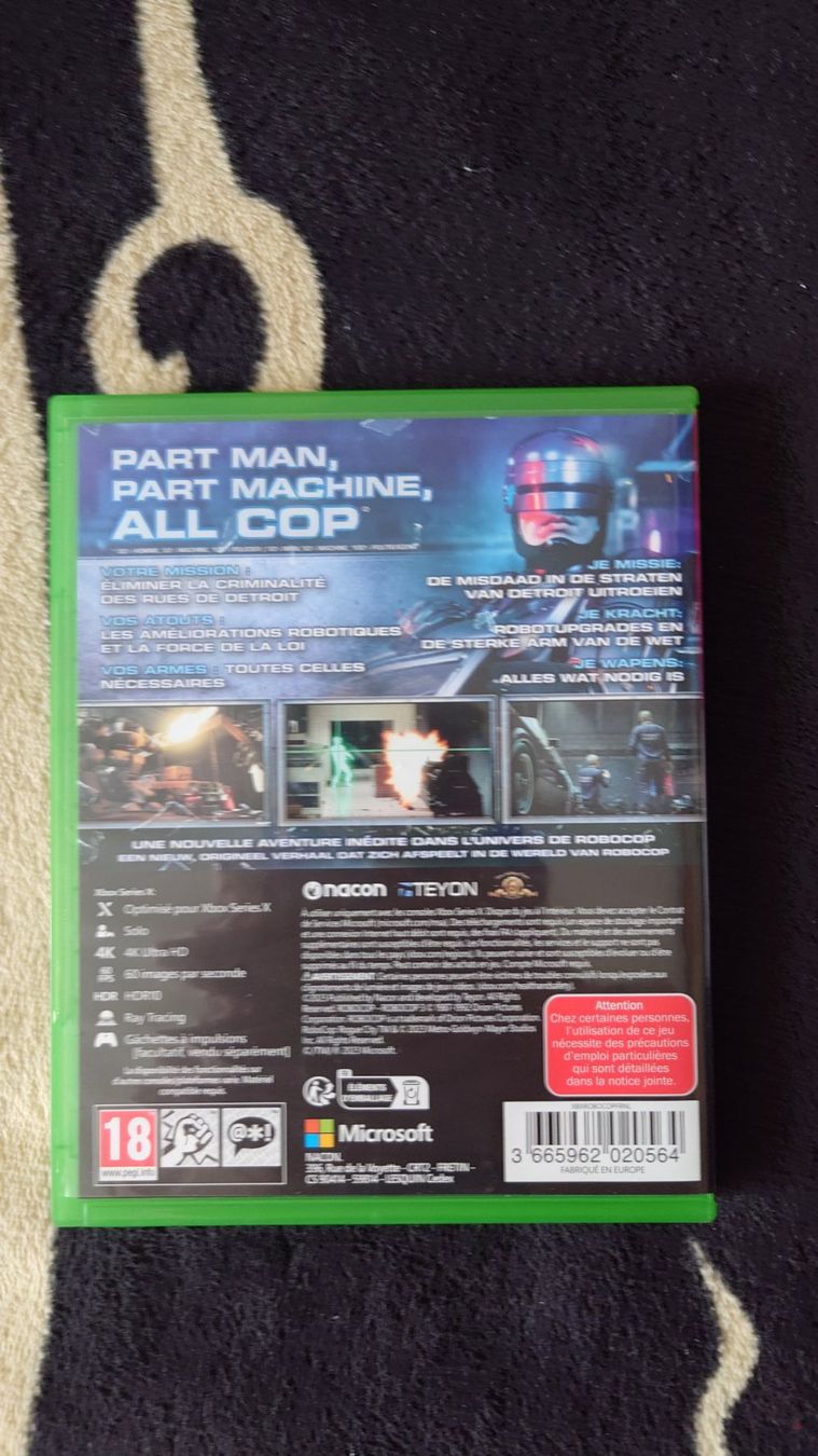 Microsoft Giochi: Robocop Rogue City Xbox series x – Nuovo (secondo la descrizione) da Cugy VD venduto da Twinsen93 1