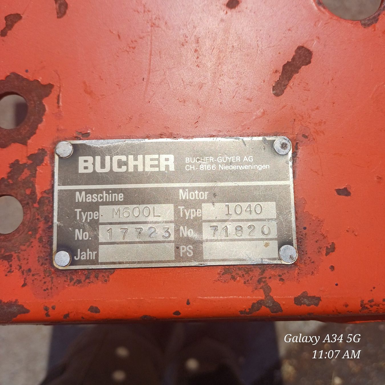 Bucher Tutte le macchine: Motormäher – Usato da Strengelbach venduto da Gigi2000 1