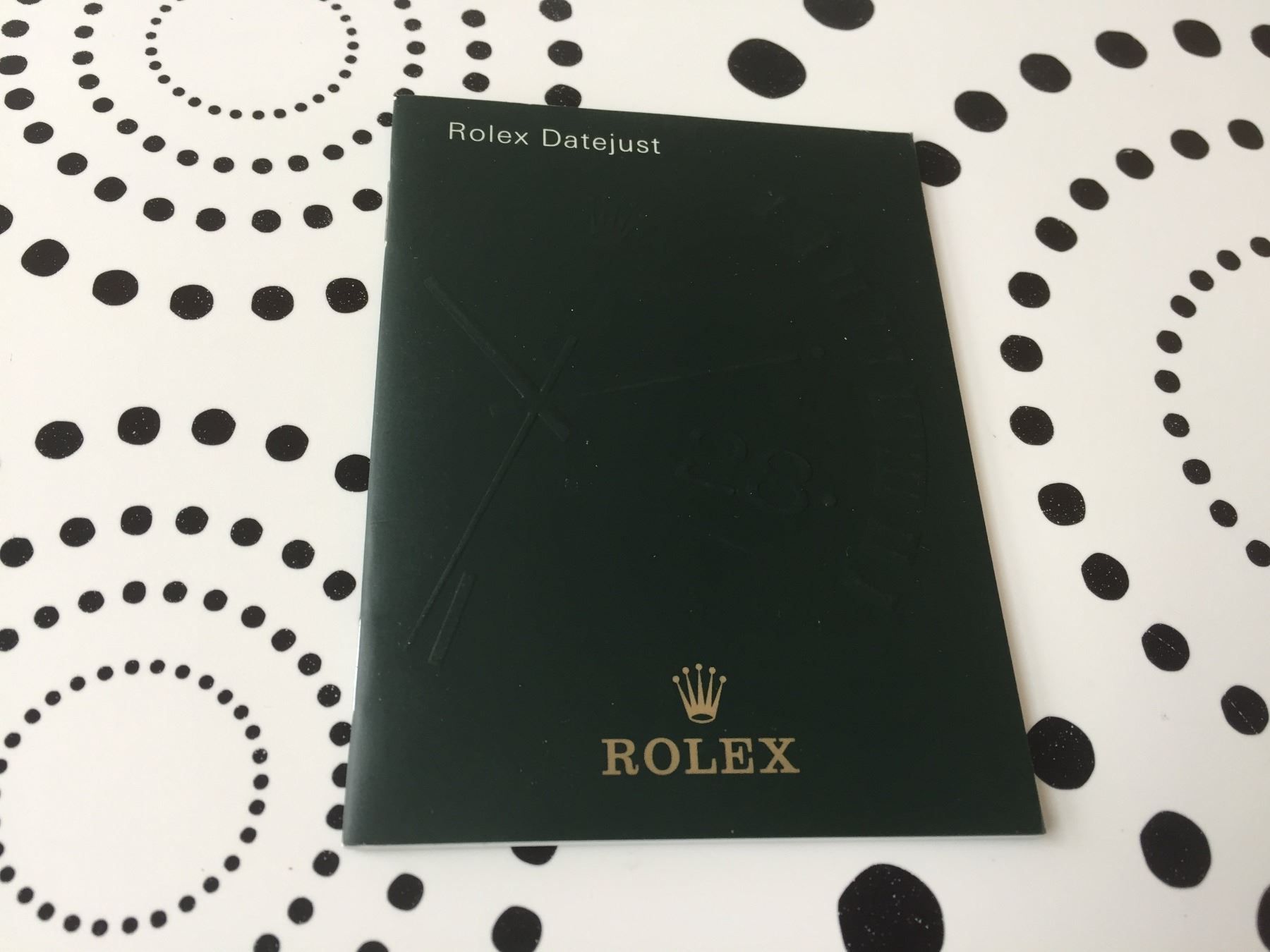 Documents: ROLEX DATEJUST - OPERATING INSTRUCTIONS - ENG 2008 !!! – D'occasion à Epalinges par dream-watch