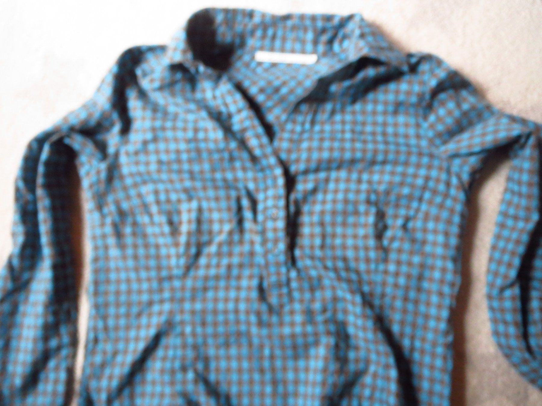Nile Camicette: stylische NILE Damen Karo Bluse Gr S – Usato da kiental venduto da Anna3723 3