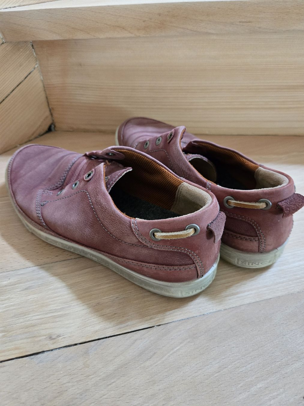 Ecco Scarpe da uomo: Ecco Leder Halbschuhe - Grösse 41 – Usato da Unterterzen venduto da elebo 3
