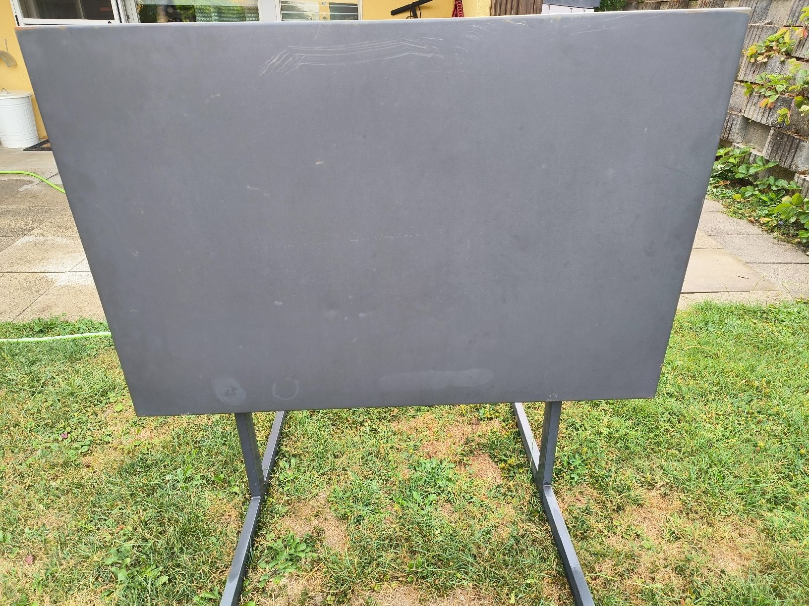 Tische: Gartentisch Metall grau klappbar  – Gebraucht aus Obfelden von Alf2005 3
