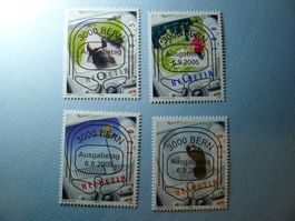2005 Sondermarken Suisse Mobil 1173-1176 ET Vollstempel