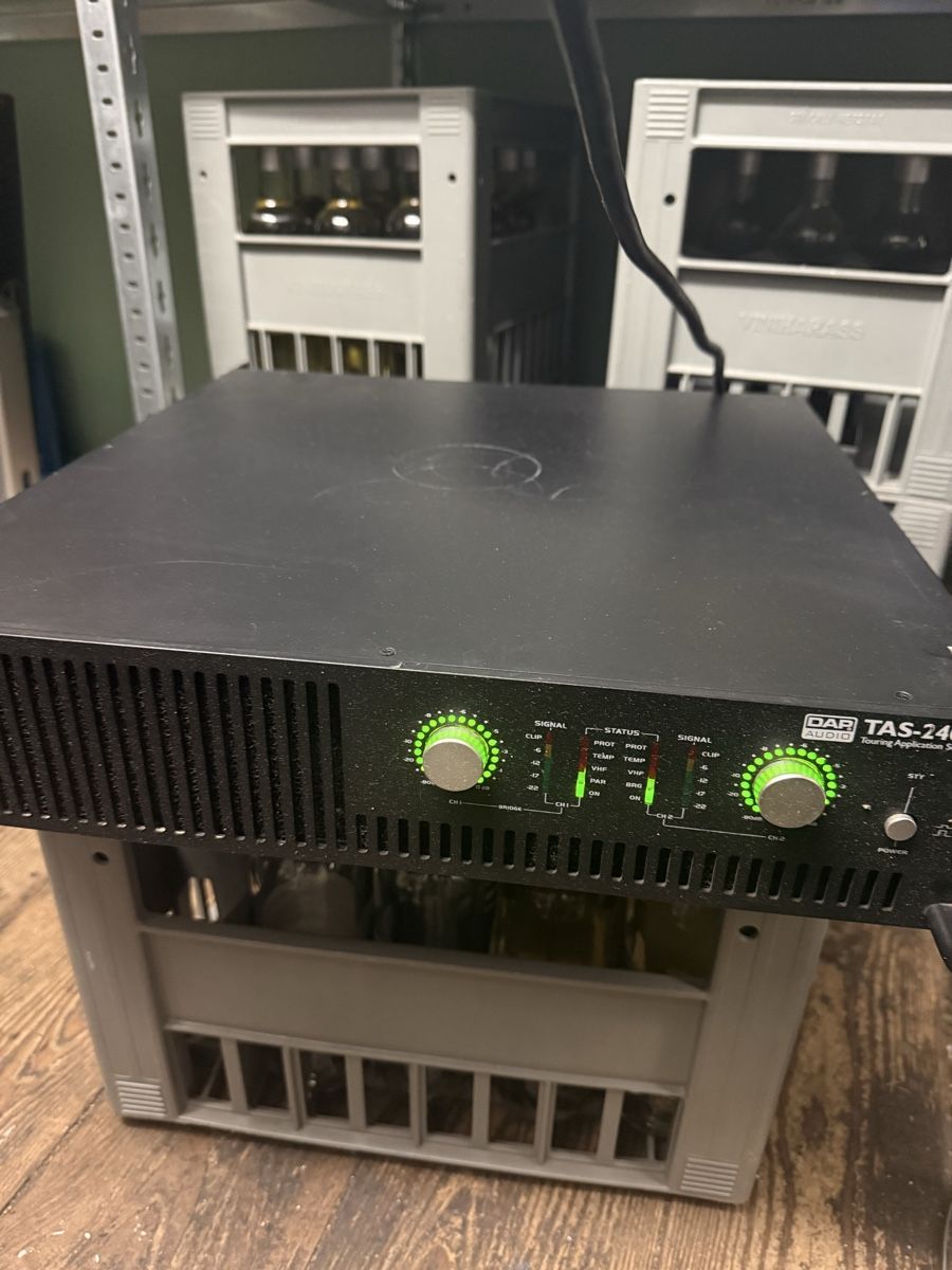 Amplificatori: Profi Endstufe DAP TAS-2400 / 2x 1200W / – Usato da Niedergösgen venduto da cooly6