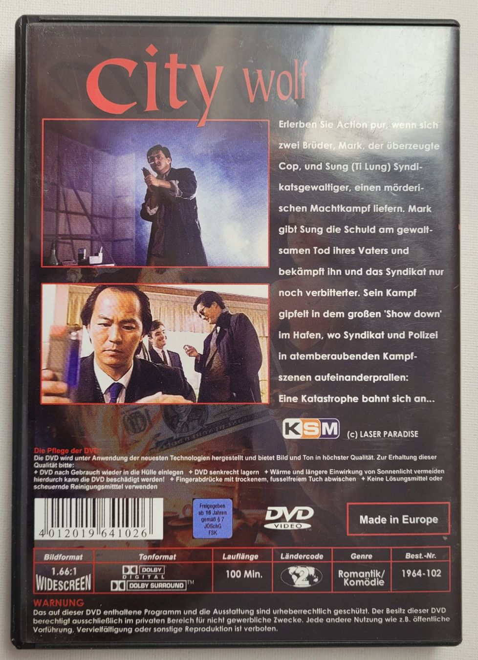 Alle DVDs: CITY WOLF – Gebraucht aus Neftenbach von Mador6 2