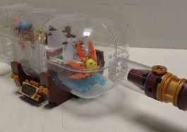 Lego Ideas 21313 Schiff in der Flasche Neuwertig, OVP(em52)