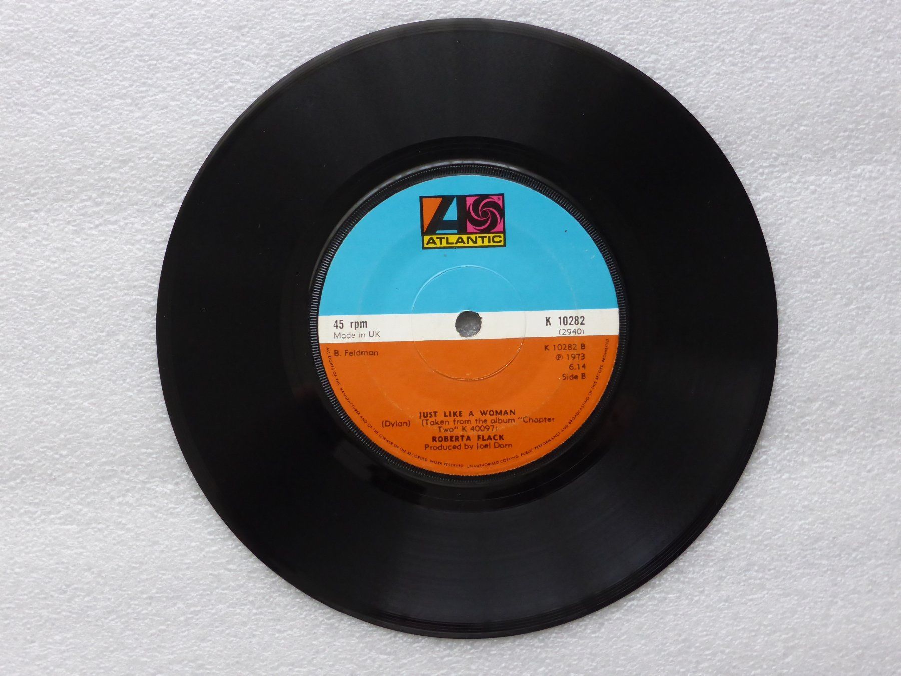 Schallplatten: Vinyl Single   ROBERTA FLACK – Gebraucht aus Küssnacht am Rigi von Mondkinder 2