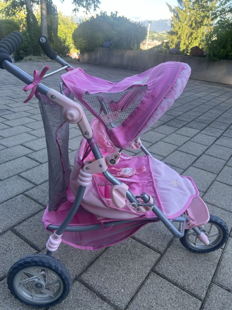 Puppenwagen: Poussette double Baby Born  – Gebraucht aus Fribourg von ficelle_de_luge 2