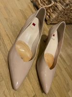 Escarpins Högl cuir laqué nude – taille 39 – comme neufs