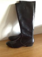 BilliBil Copenhagen Leder Stiefel Gr. 37 schwarz neuwertig