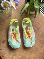 Barfuss Schuhe Neonbunt Grösse 38