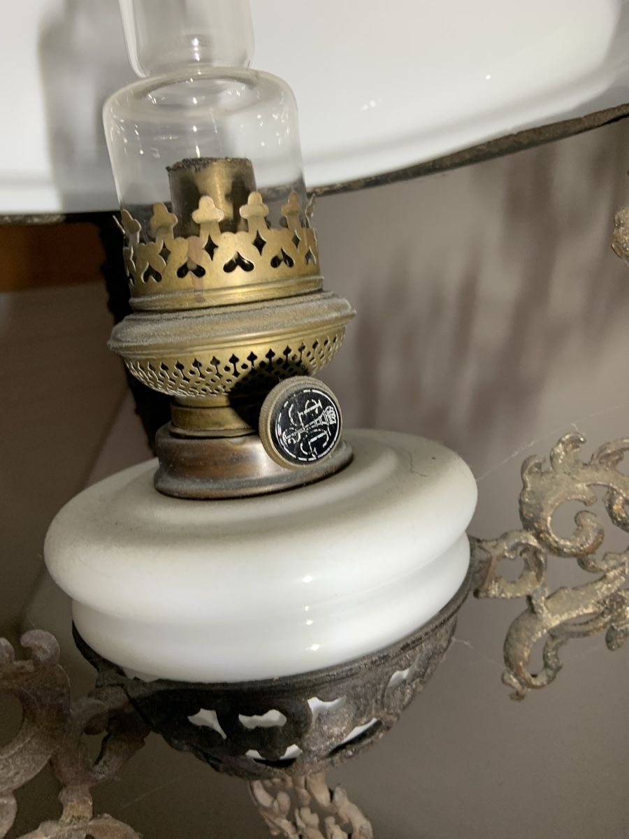 Lampade: Petroleum Hängelampe antik – Usato da Kerns venduto da kathia08 1