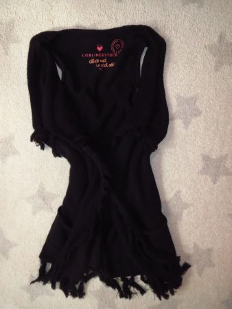 tolles LIEBLINGSSTÜCK Long Gilet / Weste Gr 38
