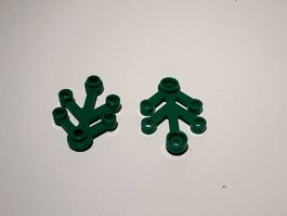 LEGO 2423 2x Pflanzenblatt klein dunkelgrün 🌿