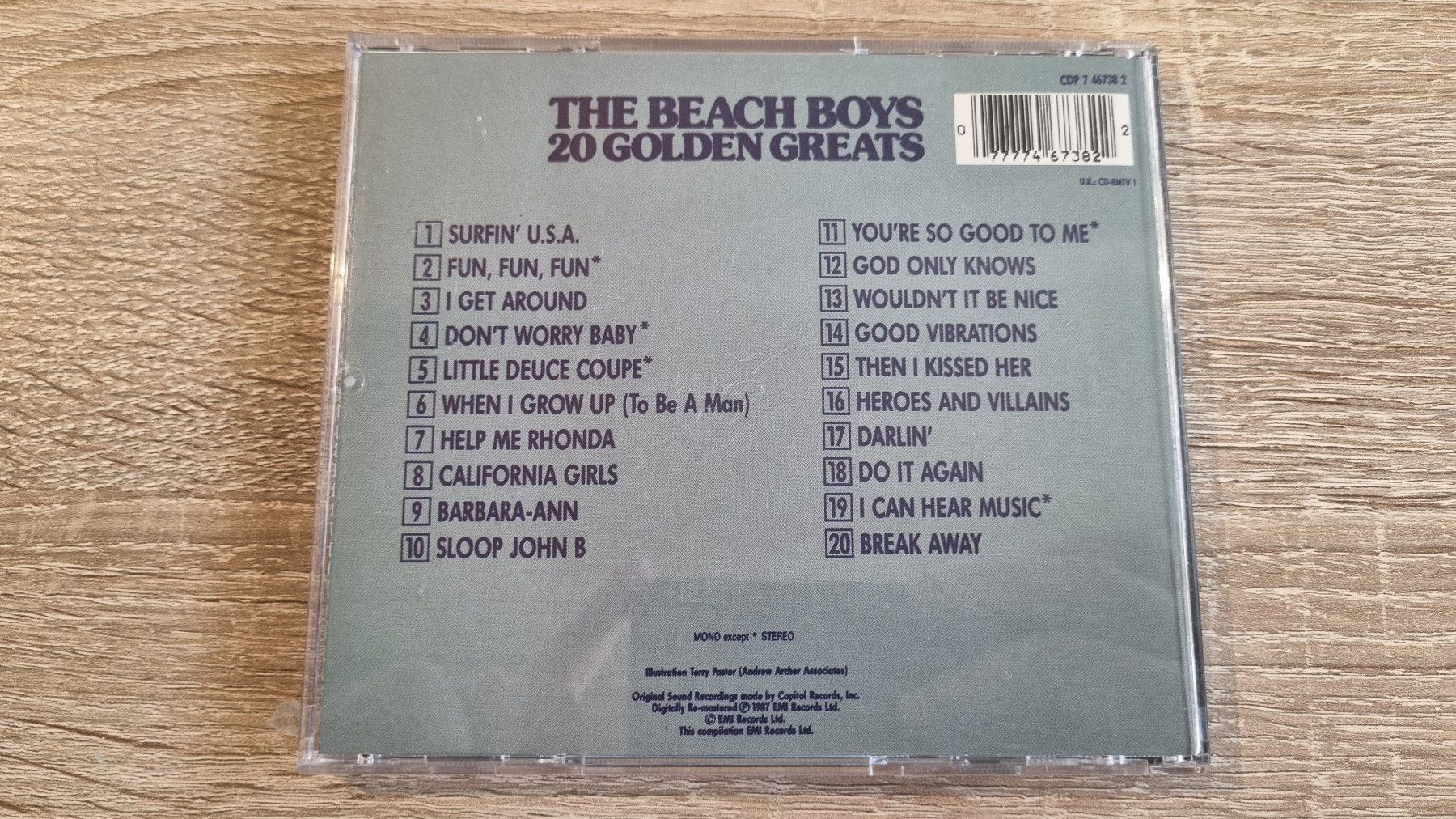 CDs: The Beach Boys - 20 Golden Greats – Gebraucht aus Hagenbuch ZH von lecterr55 2
