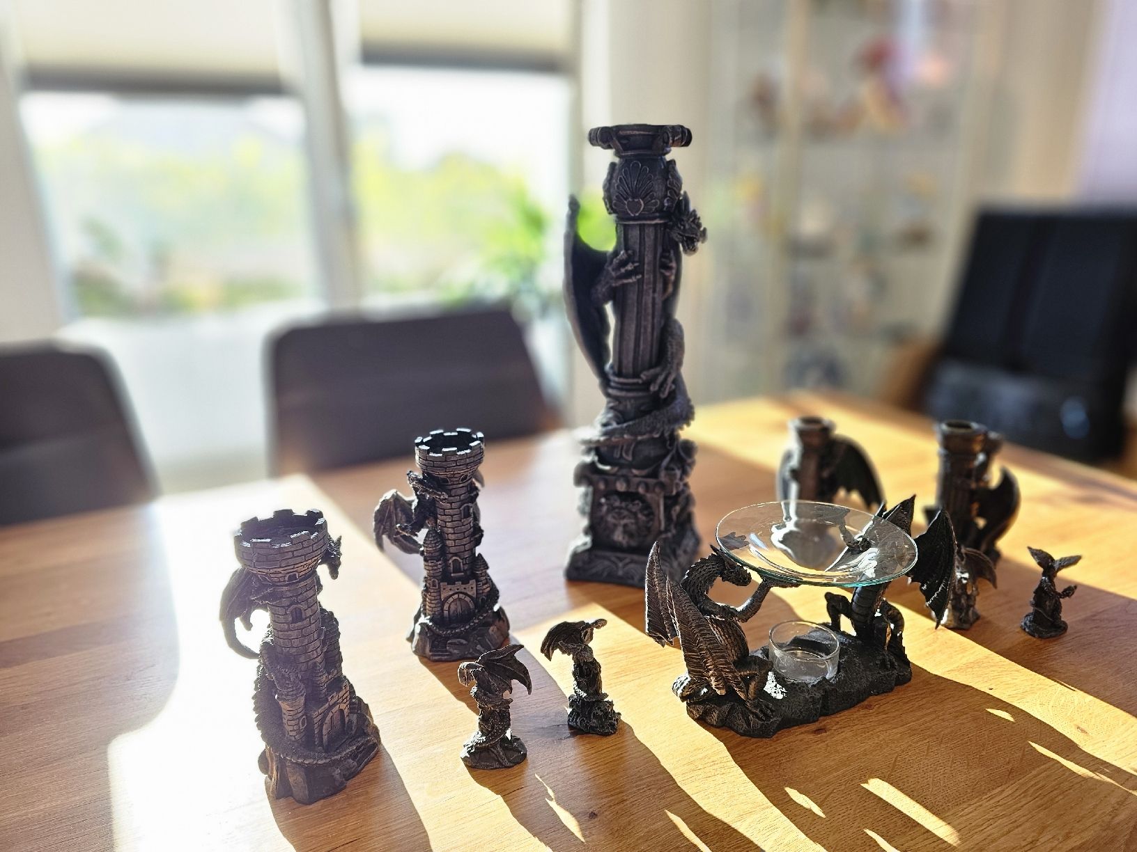 Figuren: Drachen Kerzenhalter und Figuren – Gebraucht aus Möhlin von RoySchneider