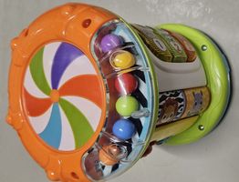 Spielzeug Trommel mit Rollen und Kugeln 