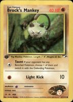 Vintage Pokémon Karte Gym Challenge 1st Edition EN Lot of 1