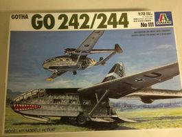 plastic model kit scale 1/ 72 ITALERI No 111 GOTHA GO 242 /