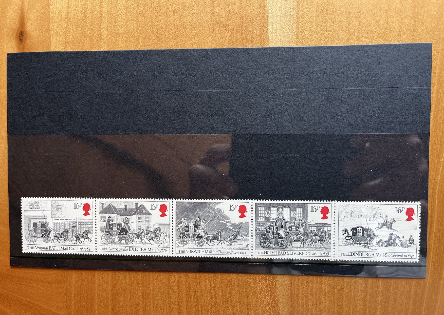 Tutti i francobolli: Briefmarken Royal Mail Mint Stamps, Postkutschen – Usato da Wiesendangen venduto da Frohberg 1