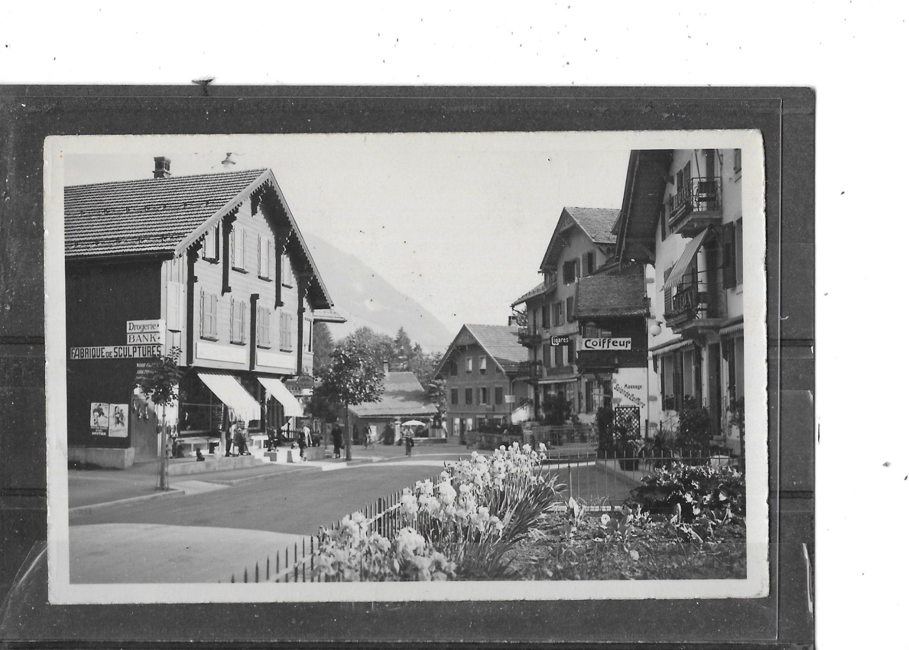 Ansichtskarten: BE Gstaad 1938 Teilansicht – Gebraucht aus Schocherswil von Wilare