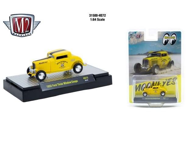 Modellautos: M2 Ford 3 Windows Coupe 1932 "Moon Eyes" 1:64 – Neu und originalverpackt aus Wetzikon ZH von tuningschmiede