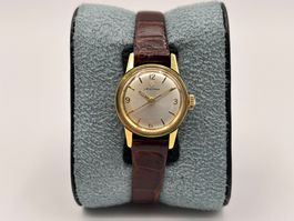 Vintage Certina Damenuhr vergoldet Handaufzug Kaliber 17-25