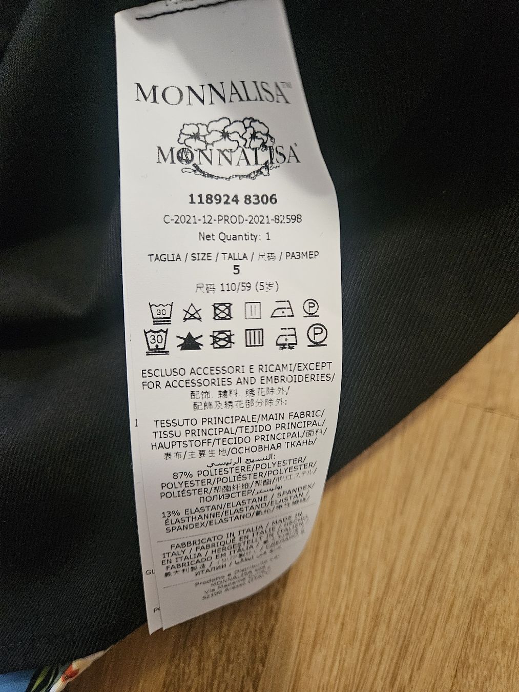 Monnalisa Vestiti & Gonne: Kleid  von "Monnalisa“. – Usato da Luzern venduto da Dan_8m79 2