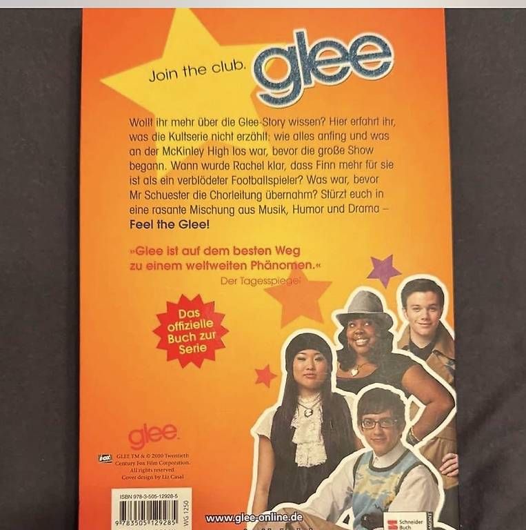 Bücher: Glee – Gebraucht aus Marbach SG von Rob_sta 1