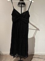 Elegantes schwarzes Spitzenkleid von Galliano Gr. S/M Sommer