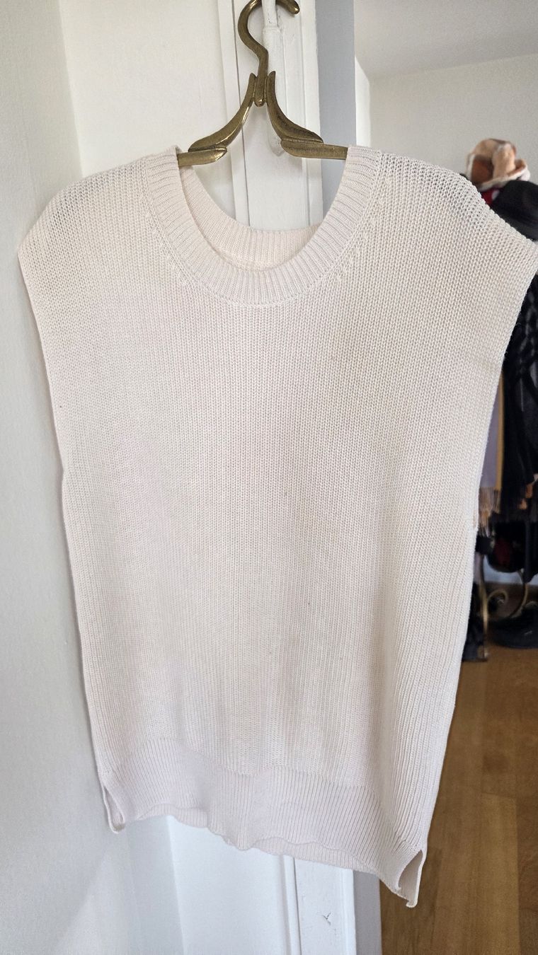 Gilet & Giacche: Trend Strickweste/Pullunder in offwhite, Gr. M – Usato da Zürich venduto da mis_2kxn 1