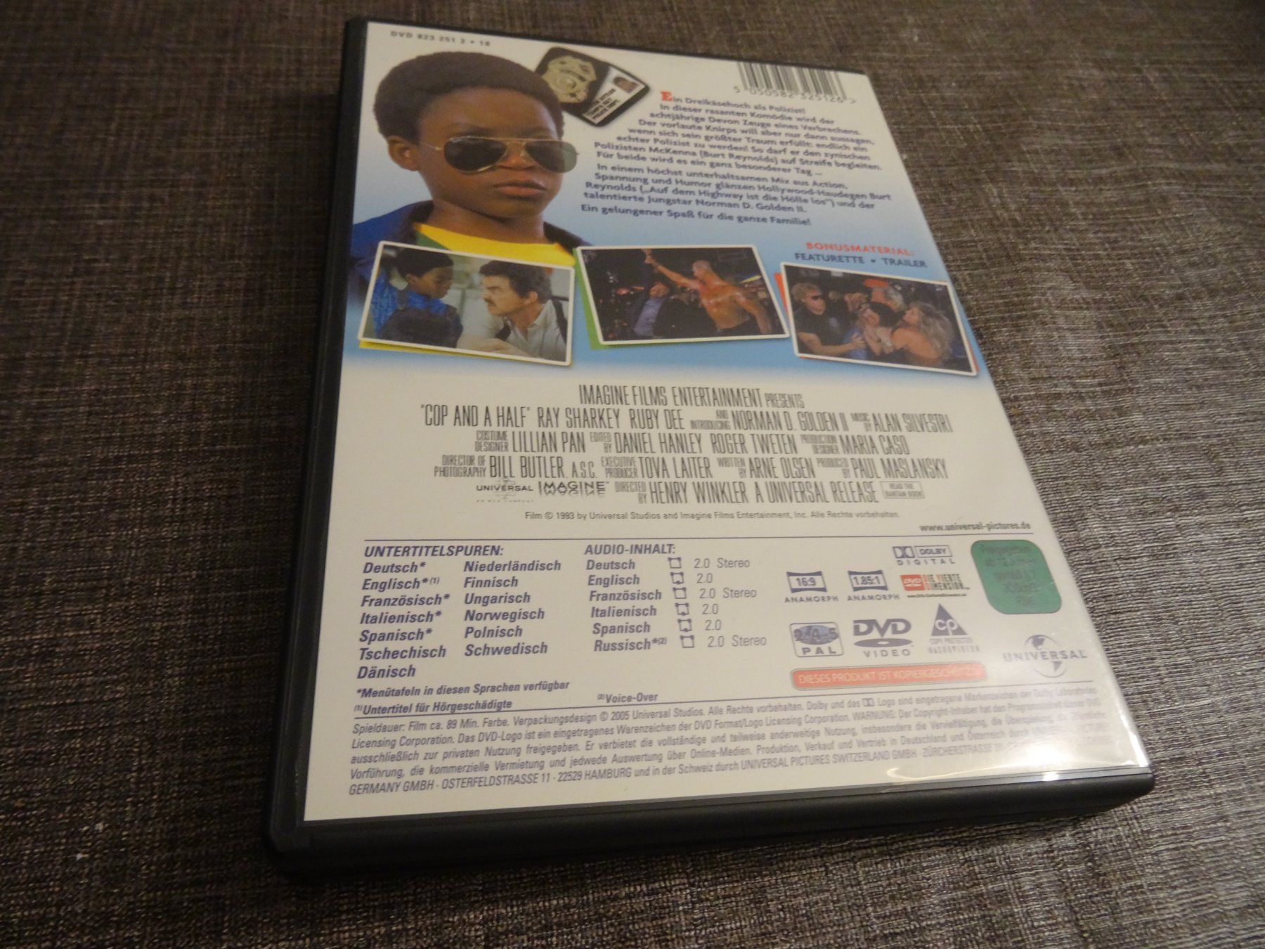 Tutti i DVDs: DVD Film Ein Cop und ein halber – Usato da Olten venduto da Disc-Verkauf 2
