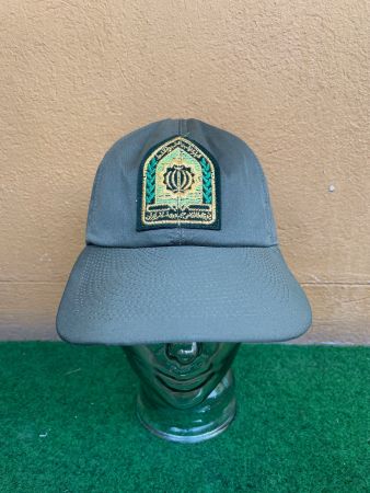 Vintage 80s Military Cap Iranian Police Sz M