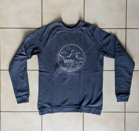 Sweatshirt "Internat. Scoutcenter Kandersteg" Gr. M (unisex)