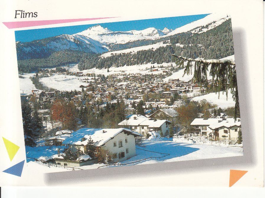 Ansichtskarten: Flims 1996 – Gebraucht aus Bürglen TG von StampGraf