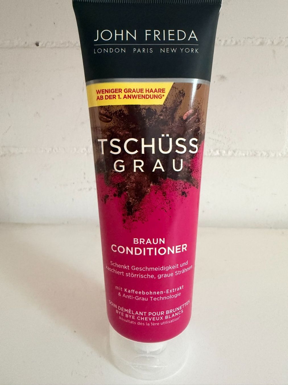 Färbemittel: John Frieda Tschüss Grau Braun Conditioner neu – Neu und originalverpackt aus Winterthur von Ferraristern