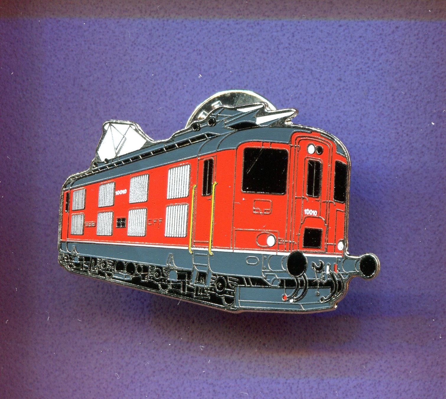 SBB/CFF/FFS Placchette & Badge: Schmid-Müller  Re 4/4  Lim.2000 – Usato da Winterthur venduto da Sammleroase
