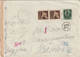 Italien Zensurbrief 1944