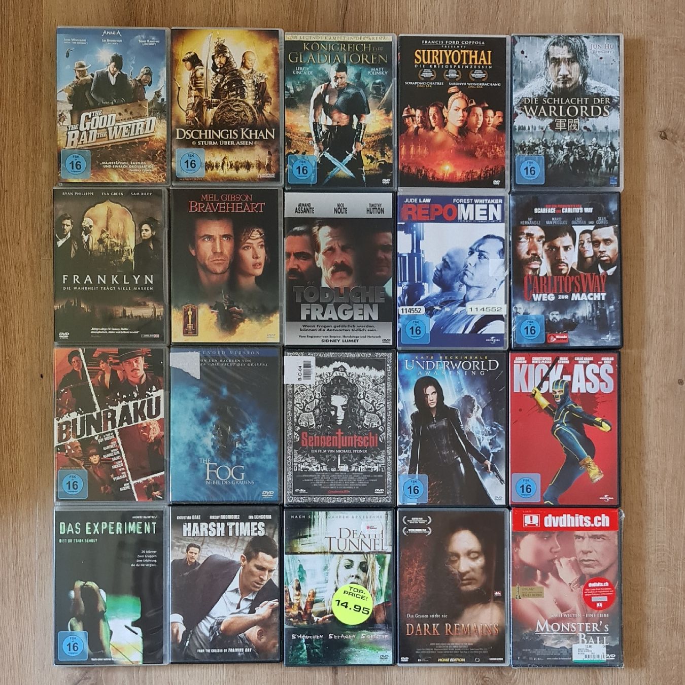 Tutti i DVDs: 120 DVD & 12 Bluray Bundle – Nuovo (secondo la descrizione) da Lengnau BE venduto da Spahrtakus 3