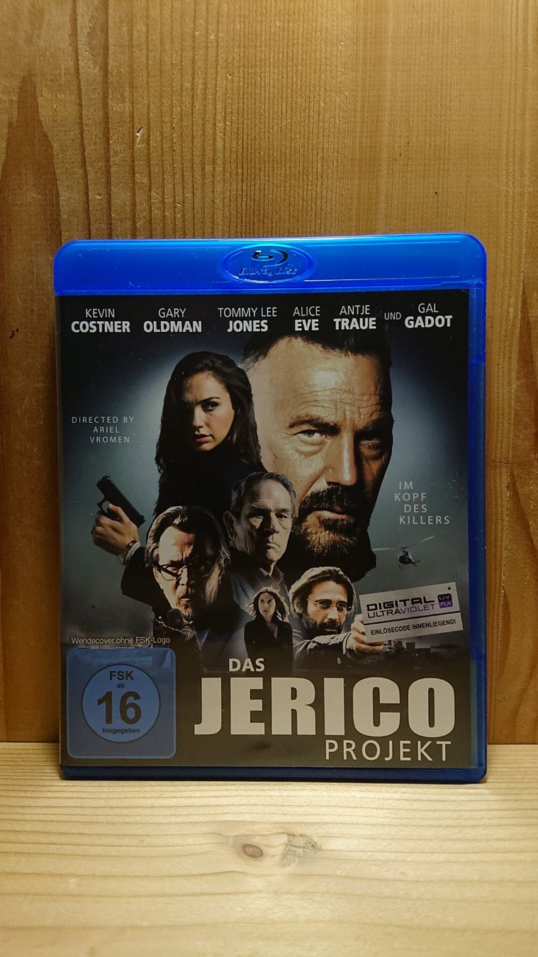 Tutti i DVDs: DAS JERICO PROJEKT Blu-Ray mit Kevin Kostner – Usato da Wilderswil venduto da Exebub