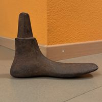 Schuhleisten aus Gusseisen, Antik Deko, Top Zustand!