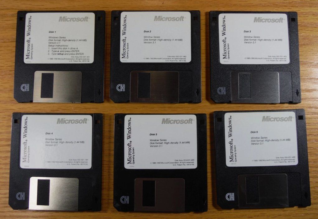 Microsoft Software: Microsoft Windows 3.1 (1992) - Microsoft - BigBox PC – Usato da Bad Ragaz venduto da MR_BR 3
