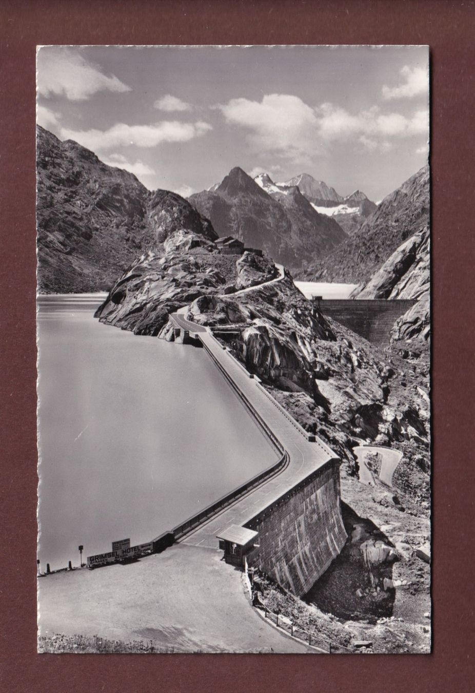 Cartoline postali: GRIMSEL-HOSPIZ - Staumauern – Usato da Pully venduto da nicecards-shop