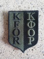 KFOR Badge mit klett Swisscoy Einsatz Tarn
