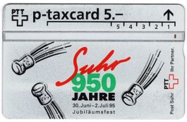 Kreispost Suhr I - seltene Firmen/Sponsoren Taxcard